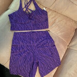 Constantly Varied Gear Purple Sports Bra